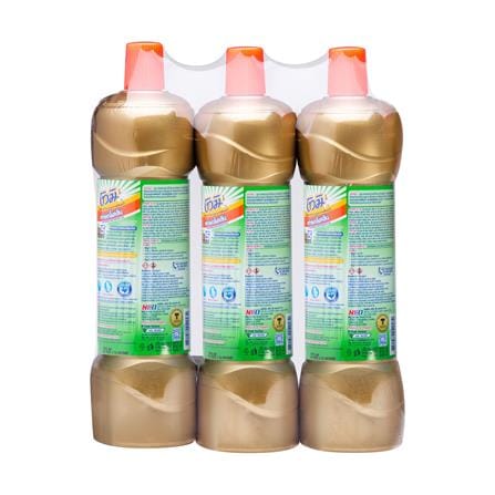 น้ำยาล้างห้องน้ำโทมิ สปาร์คกลิ้งคลีน 850 มล. สีทอง แพ็ก 3_1