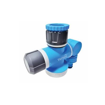 ข้อต่อสวมก๊อก 2 IN 1 เกลียว TAKARA PLUS 1/2X3/4 นิ...