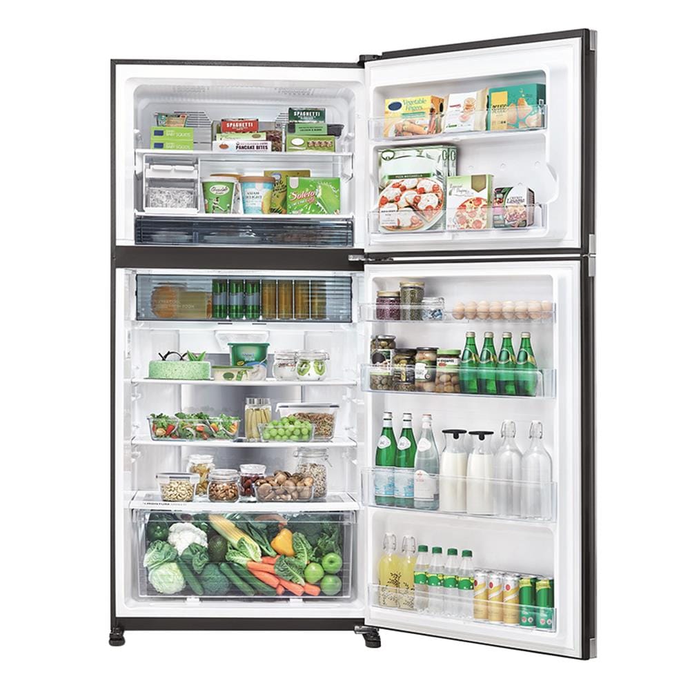ตู้เย็น 2 ประตู SHARP SJ-X600TP2-SL 21.5 คิว อินเวอร์เตอร์ สีเงิน
