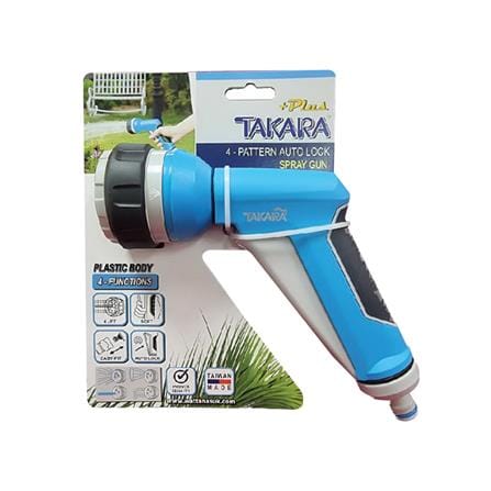 ปืนฉีดน้ำแบบปรับ 4 รูปแบบ AUTOLOCK TAKARA PLUS_2