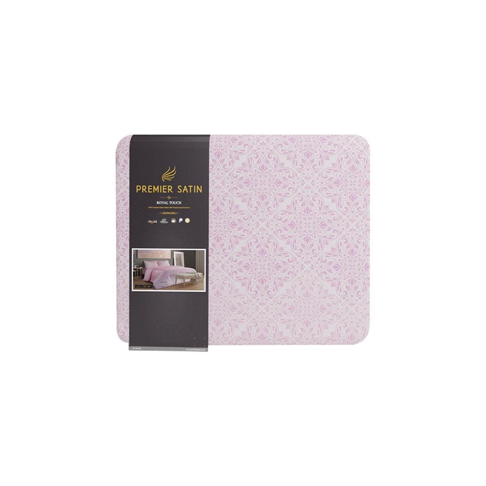 ชุดผ้าปูที่นอน 6 ฟุต (ชุด 6 ชิ้น) PREMIER SATIN ROYAL TOUCH PC117