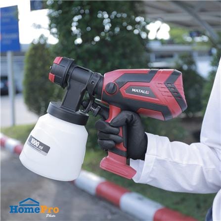กาพ่นสีไร้สาย (เฉพาะตัวเครื่อง) MATALL MT-PF2050 400 ซีซี_6