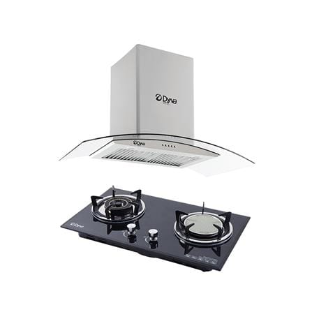 เตาฝัง+เครื่องดูดควัน DYNA HOME DF922+DH0390