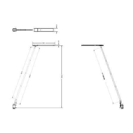 ไฟอ่านหนังสือ LED CARINI LA-N826 7 วัตต์ สีดำ_13