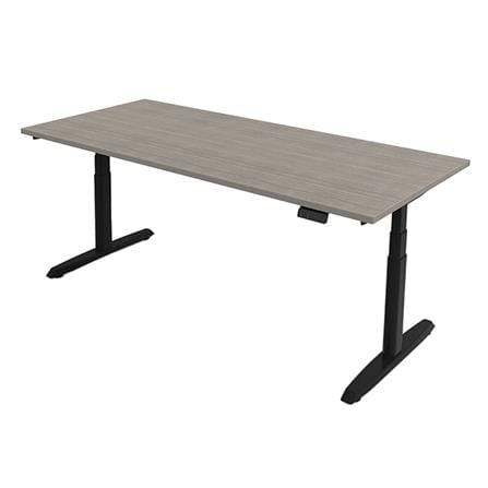 โต๊ะทำงานปรับระดับ ERGOTREND SIT 2 STAND GEN5 180 ซม. สี COMBI GREY/ดำ