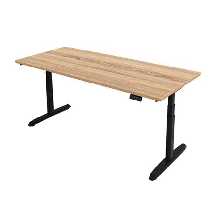 โต๊ะทำงานปรับระดับ ERGOTREND SIT 2 STAND GEN5 120 ซม. สี SONOMA/ดำ