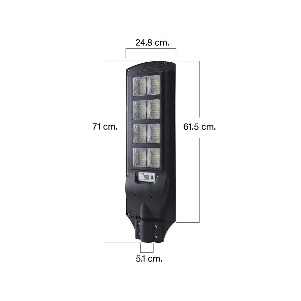 ไฟถนน SOLAR EVE 596429 150 วัตต์ DAYLIGHT/COOLWHITE/WARMWHITE สีดำ