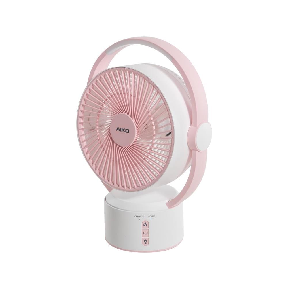 พัดลมพกพา 9 นิ้ว AIKO KN-L2819-WPK สีขาว/ชมพู