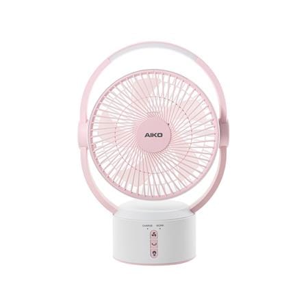 พัดลมพกพา 9 นิ้ว AIKO KN-L2819-WPK สีขาว/ชมพู_0