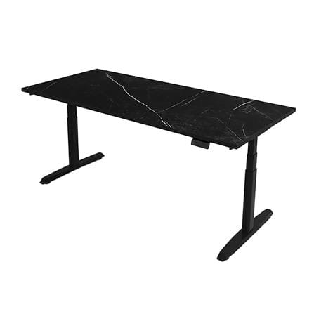 โต๊ะทำงานปรับระดับ ERGOTREND SIT 2 STAND GEN5 120 ซม. สี MIDNIGHT MARBLE/ดำ