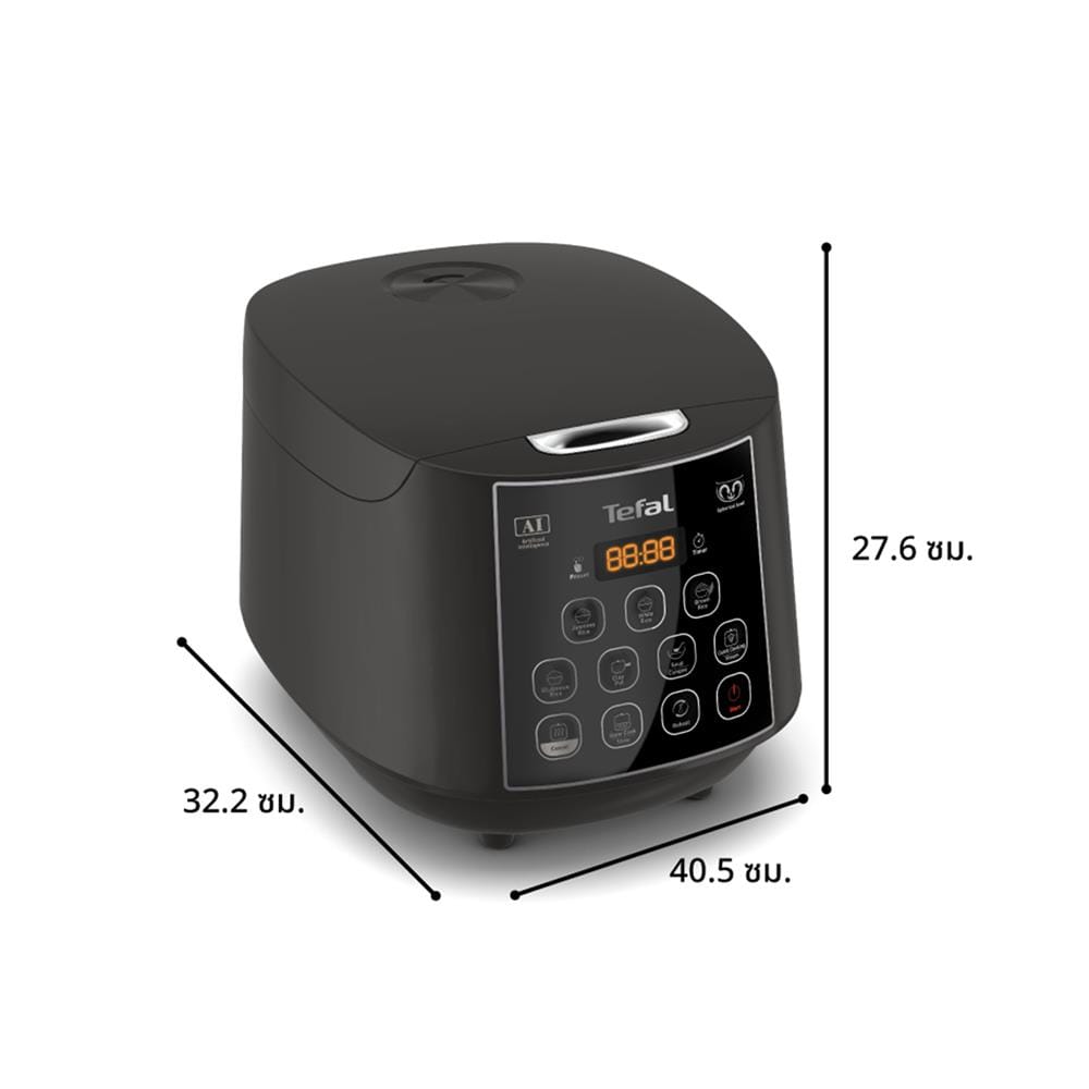 หม้อหุงข้าว DIGITAL TEFAL RK736B66 1.80 ลิตร