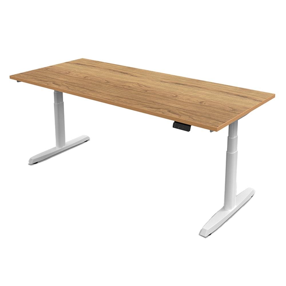 โต๊ะปรับระดับไฟฟ้า ERGOTREND SIT 2 STAND GEN5 150 ซม. สี VINTAGE OAK/ขาว