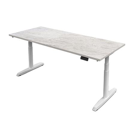 โต๊ะทำงานปรับระดับ ERGOTREND SIT 2 STAND GEN5 120 ซม. สี GRANITE/ขาว
