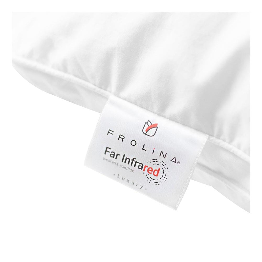 หมอนหนุน ใยสังเคราะห์ FROLINA INFRARED SOFT 19x29 นิ้ว สีขาว