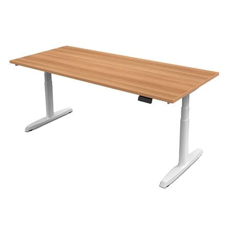 โต๊ะทำงานปรับระดับ ERGOTREND SIT 2 STAND GEN5 120 ซม. สีคาปูชิโน/ขาว