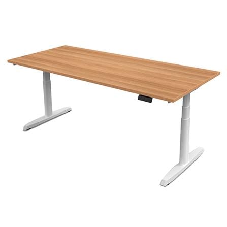 โต๊ะทำงานปรับระดับ ERGOTREND SIT 2 STAND GEN5 180 ซม. สีคาปูชิโน/ขาว