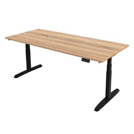 โต๊ะทำงานปรับระดับ ERGOTREND SIT 2 STAND GEN5 150 ซม. สี SONOMA/ดำ