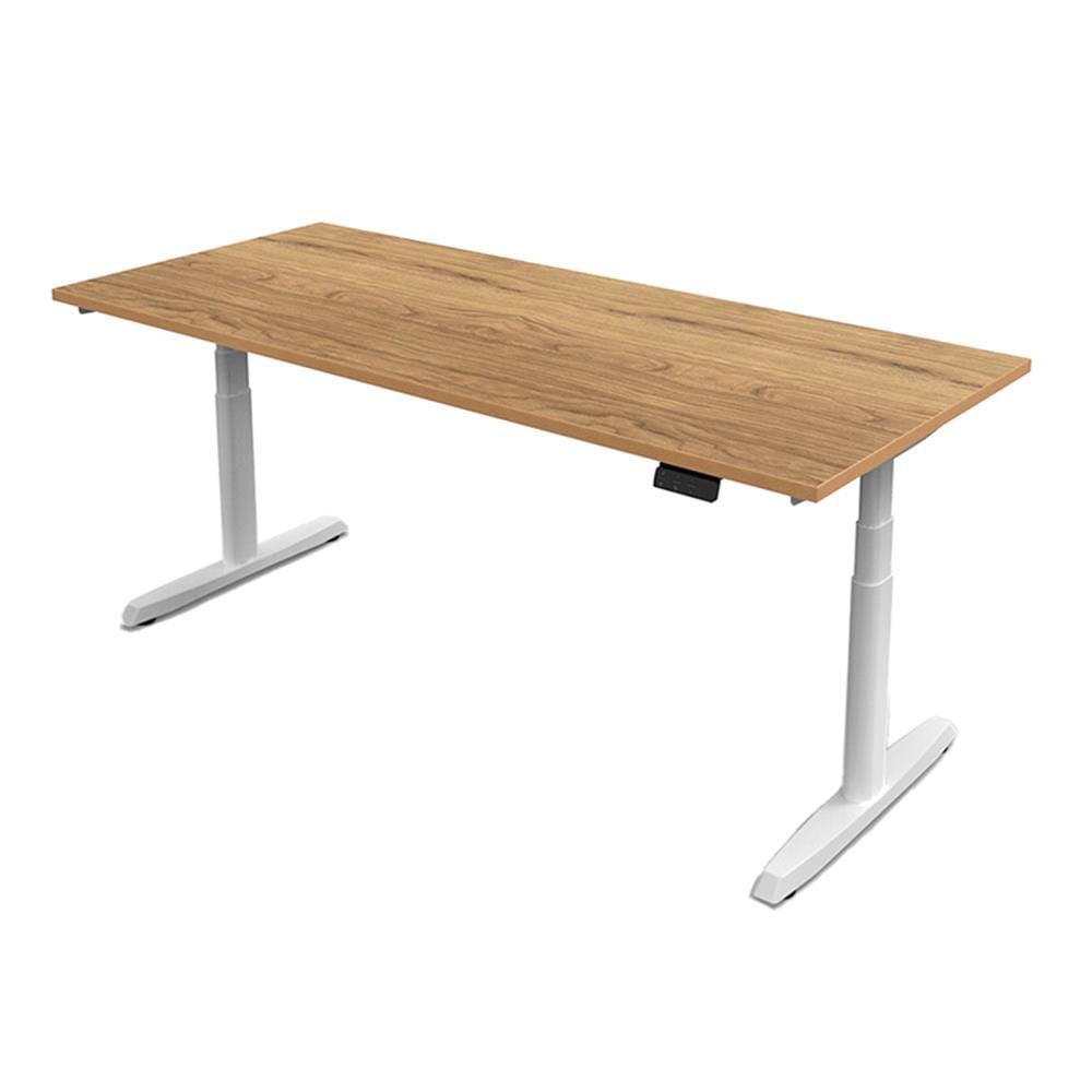 โต๊ะปรับระดับไฟฟ้า ERGOTREND SIT 2 STAND GEN5 180 ซม. สี VINTAGE OAK/ขาว