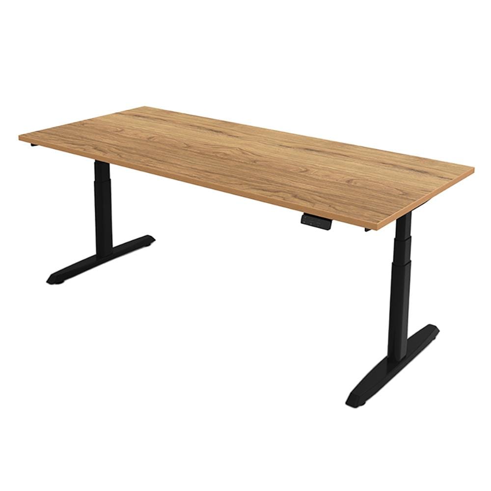 โต๊ะปรับระดับไฟฟ้า ERGOTREND SIT 2 STAND GEN5 180 ซม. สี VINTAGE OAK/ดำ