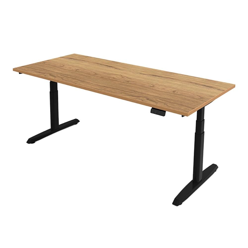 โต๊ะปรับระดับไฟฟ้า ERGOTREND SIT 2 STAND GEN5 150 ซม. สี VINTAGE OAK/ดำ