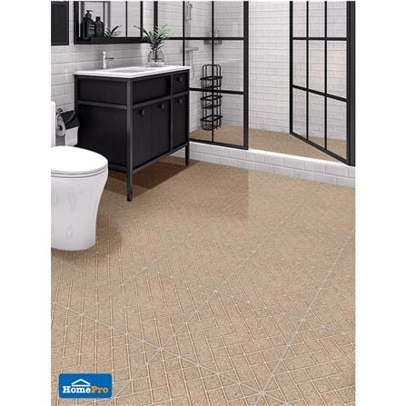 กระเบื้องพื้น 16x16 นิ้ว ภูผา โชคอนันต์ น้ำตาล EXC A 0.96M2_2