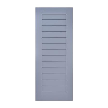 ประตูไม้สน D2D ECO PINE EZERO29 80X200 ซม. สี ROCKY GREY ไม่เจาะลูกบิด