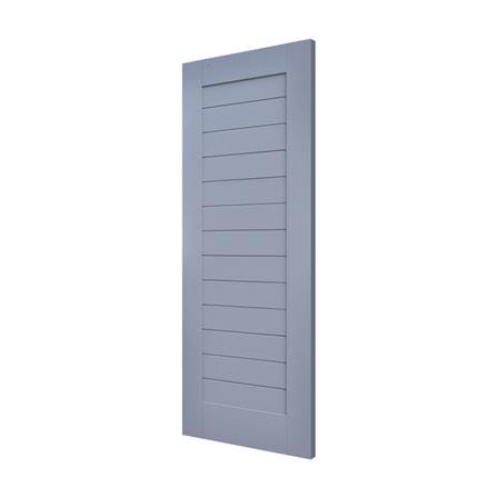ประตูไม้สน D2D ECO PINE EZERO29 80X200 ซม. สี ROCKY GREY ไม่เจาะลูกบิด_1