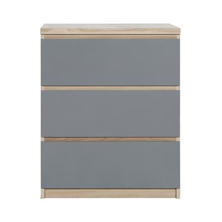 ตู้ลิ้นชัก 3 ลิ้นชัก FURDINI FINN 60 ซม. สีไวท์โอ๊ค/เทา_1