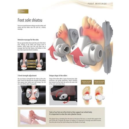 เก้าอี้นวดไฟฟ้า FUJIIRYOKI JP1100 สีเบจ_8