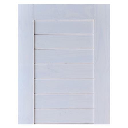 ประตูภายในไม้สน ไม่เจาะลูกบิด D2D 80x200 ซม. สี CLOUD WHITE_2