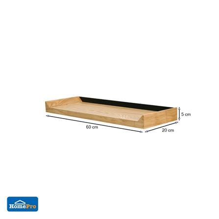 แผ่นชั้นไม้ซ่อนขา STACKO NATURE 60x20x5 ซม. สีเนเชอรัล_5