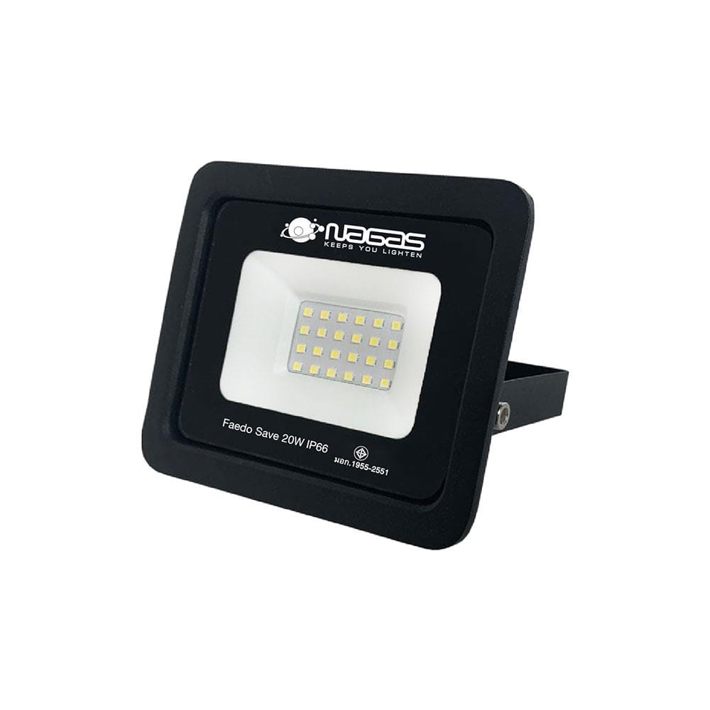 สปอตไลท์ภายนอก LED NAGAS FEADO SAVE 20 วัตต์ DAYLIGHT IP66