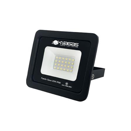 สปอตไลท์ภายนอก LED NAGAS FEADO SAVE 20 วัตต์ DAYLIGHT IP66_0