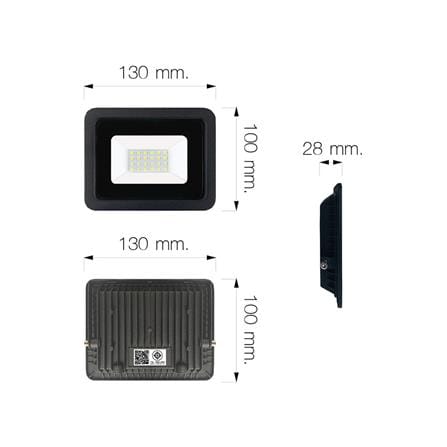 สปอตไลท์ภายนอก LED NAGAS FEADO SAVE 20 วัตต์ DAYLIGHT IP66_6