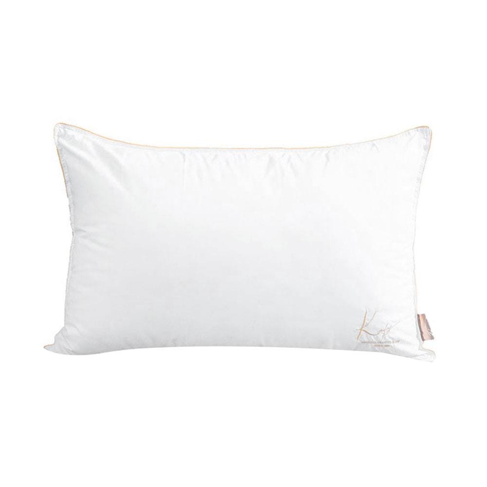 หมอนหนุน ใยสังเคราะห์ KOMFY HOTEL FIRM 73.6x48.2x15 ซม. สีขาว