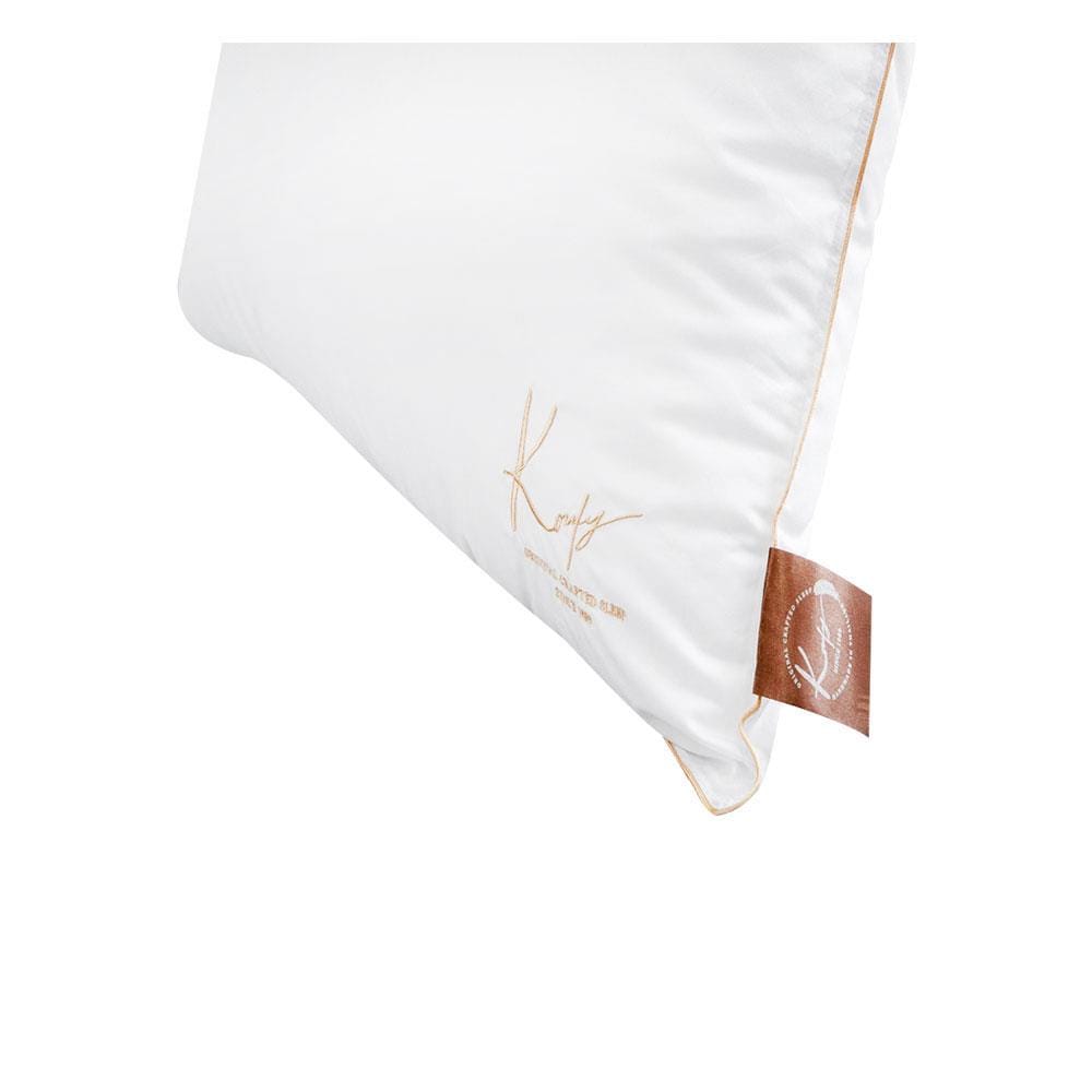 หมอนหนุน ใยสังเคราะห์ KOMFY HOTEL FIRM 73.6x48.2x15 ซม. สีขาว