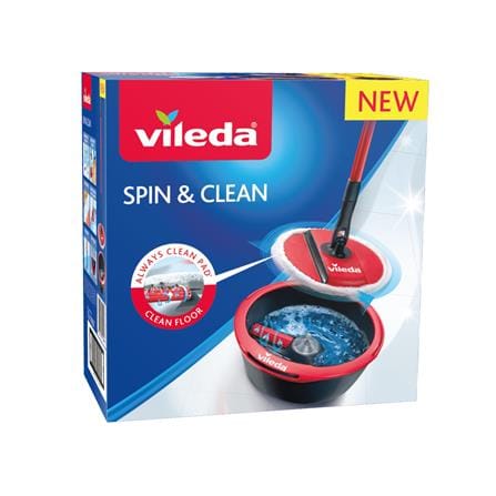 ชุดอุปกรณ์ถังปั่นพร้อมไม้ม็อป VILEDA SPIN&CLEAN_5