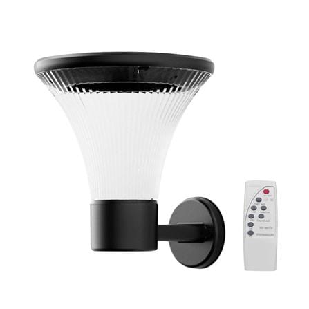 ไฟผนังภายนอก SOLAR CARINI MARTIN W01 3 วัตต์ WARMWHITE สีดำ