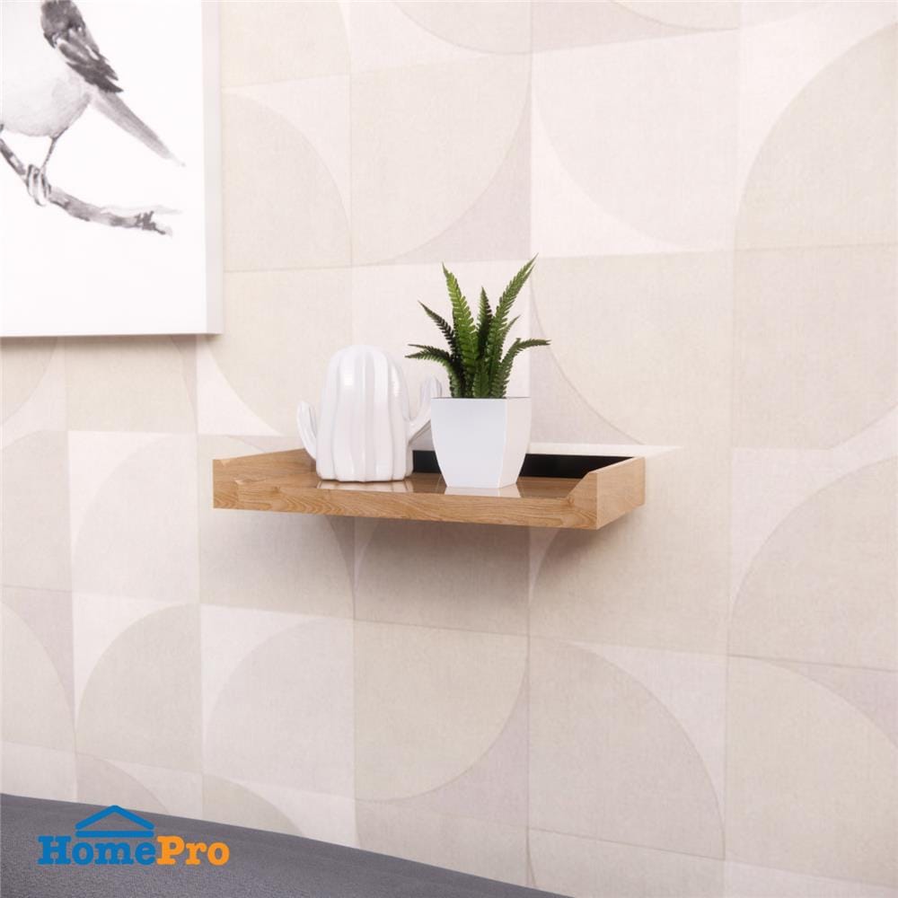 แผ่นชั้นไม้ซ่อนขา STACKO NATURE 40x20x5 ซม. สีเนเชอรัล