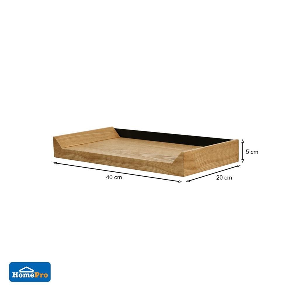 แผ่นชั้นไม้ซ่อนขา STACKO NATURE 40x20x5 ซม. สีเนเชอรัล