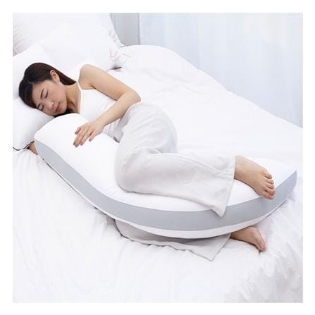 หมอน KOMFY KOMFORT HUG J SHAPE สีขาว_5