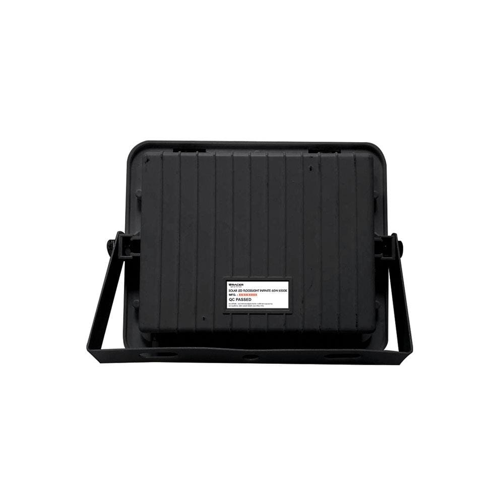 ไฟสปอตไลท์ SOLAR RACER FLOODLIGHT 60 วัตต์ DAYLIGHT สีดำ