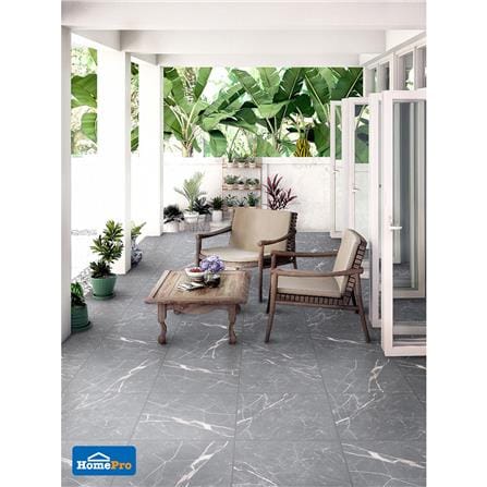 กระเบื้องพื้น 45x45 ซม. TARA แอนโทร่า เทา EXC_4
