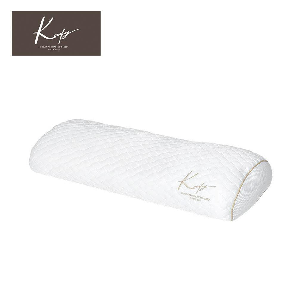 หมอนสุขภาพ ใยสังเคราะห์ KOMFY KRADLE UNDERKICKS 66x22x13.5 ซม. สีขาว