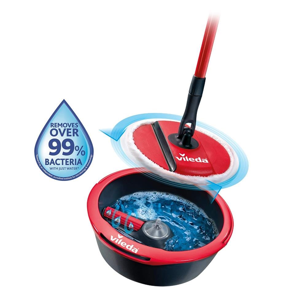 ผ้าม็อบไมโครไฟเบอร์ VILEDA SPIN&CLEAN