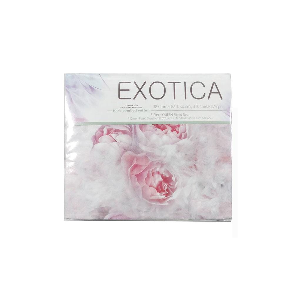ชุดผ้าปูที่นอน 3.5 ฟุต 2 ชิ้น EXOTICA 31XP FUPI