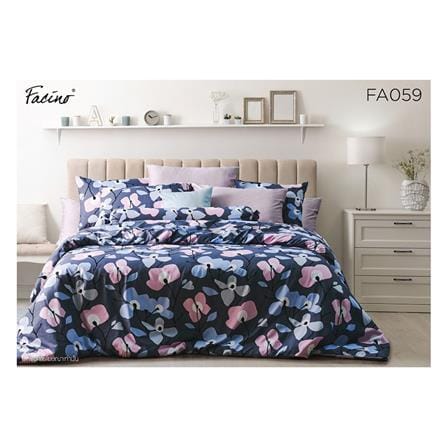 ชุดผ้าปูที่นอน 5 ฟุต 5 ชิ้น FACINO PRINT FA059_0