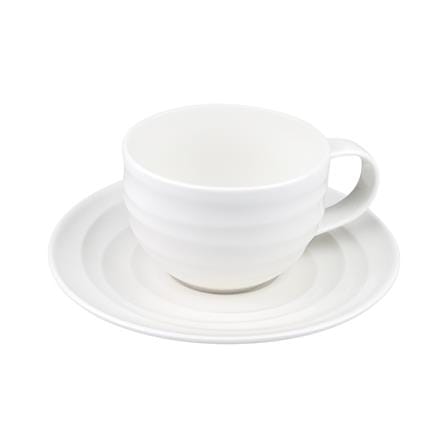 ชุดถ้วยกาแฟ FINE PORCELAIN 245ml KECH AQUA_0