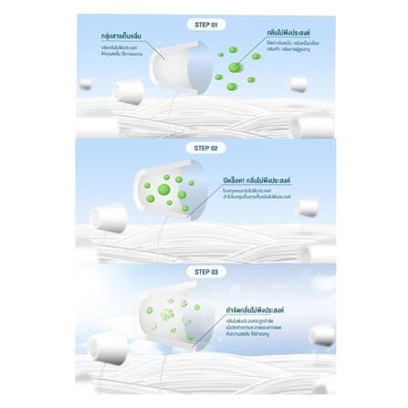 ผ้าขนหนู FROLINA DEO FRESH 27X54 นิ้ว สีขาว_10