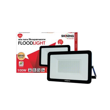 สปอตไลท์ภายนอก LED SHINING FLOOD LIGHT 100 วัตต์ WARMWHITE_4